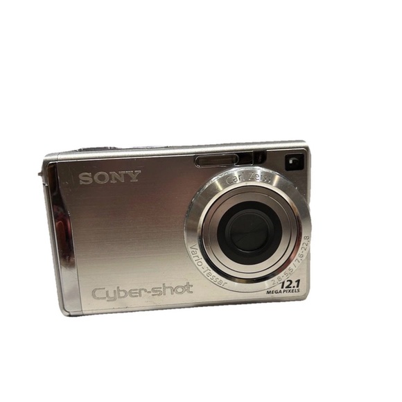 Sony Cyber-shot DSC-W200 12.1MP Digital Compact Camera Silver excellen condition - Picture 5 of 8